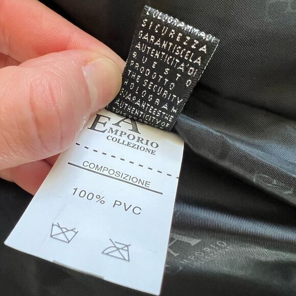 Emporio Armani Collezione Jacket Black Medium - Picture 9 of 10